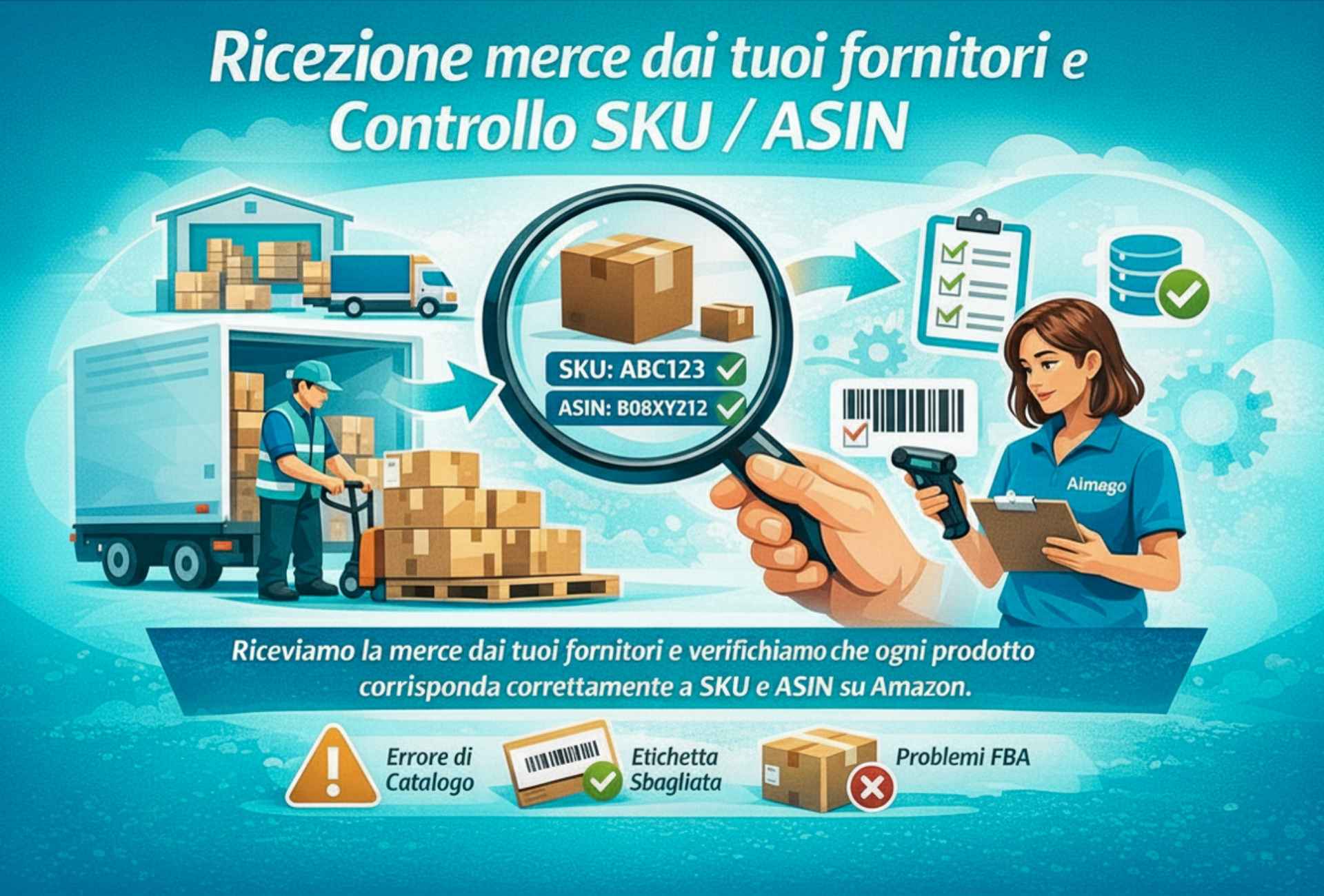 Controllo sku asin aimago 2