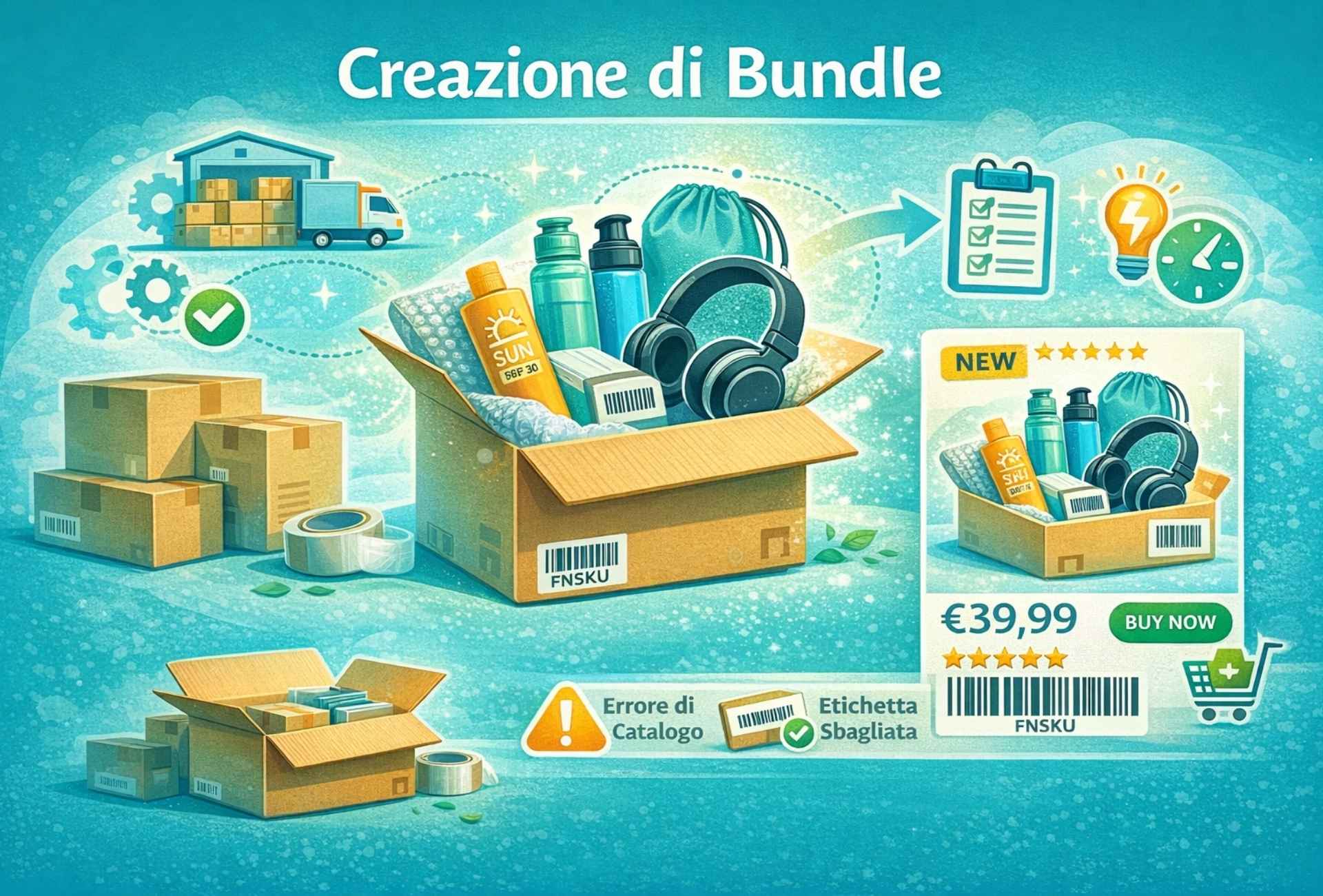 Creazione bundle amazon FBA Aimago